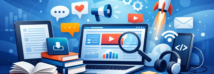 Comunicación, Social Media, Marketing y otros temas : 96 ebooks gratis