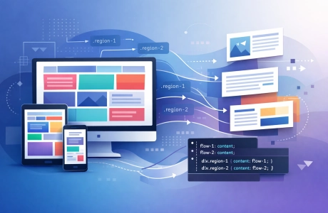 How to create Responsive Content Using CSS Regions 