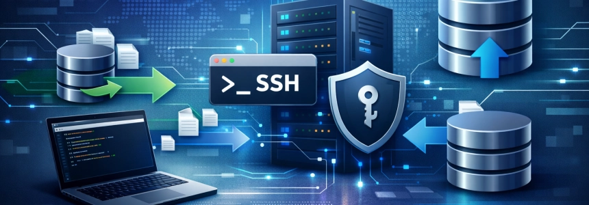 Como importar grandes bases de datos MySql usando SSH y linea de comando