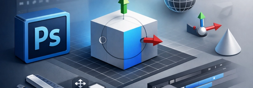 How to Create simple 3D Models in Photoshop CS6 