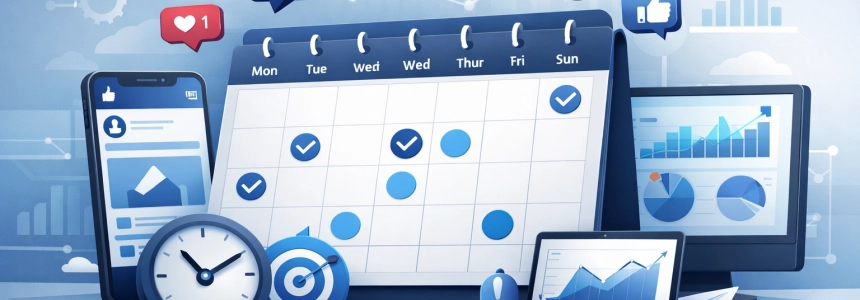 Best Days to Post on Facebook [Infographic]