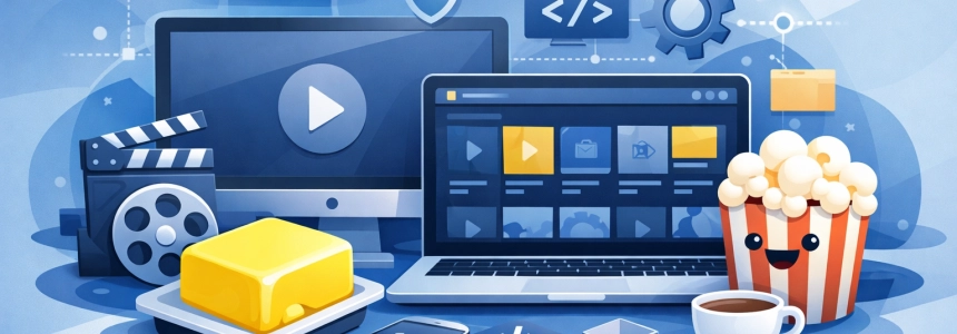 Butter, il nuovo progetto di Popcorn Time senza contenuti “pirata”
