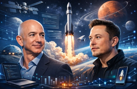 Jeff Bezos realizza il sogno quasi impossibile di Elon Musk.