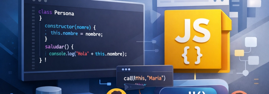 Crear clases en Javascript con la funcion call()