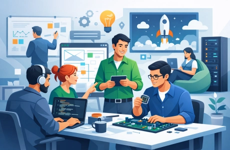 Anatomy of a Tech Startup Team - by Wrike project management tools