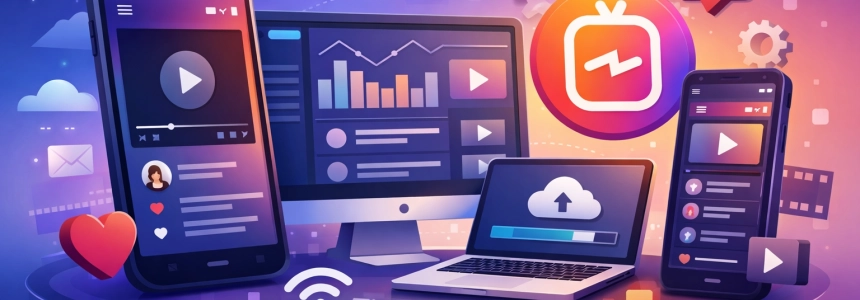 How IGTV  works [Infographic] 