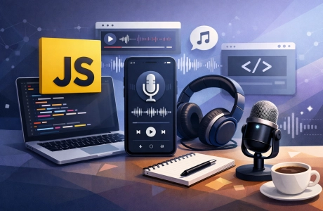 10 JavaScript podcasts for web developers
