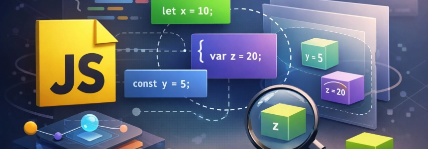 JavaScript: Variables & Scope. A Visual Guide.