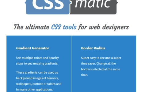 Must Have CSS Tools for Designers