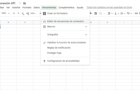 Guía para principiantes sobre las API con Google Sheets y Google Apps Script
