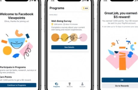 Facebook ti paga per partecipare ai sondaggi