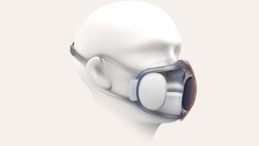 Xiaomi's high-tech masks: they disinfect themselves and work with your mobile phone's facial recognition 