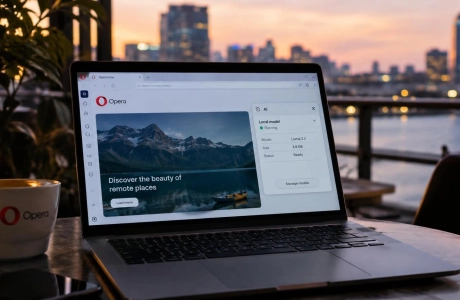 Opera propone WebAI para ejecutar modelos de IA dentro del navegador