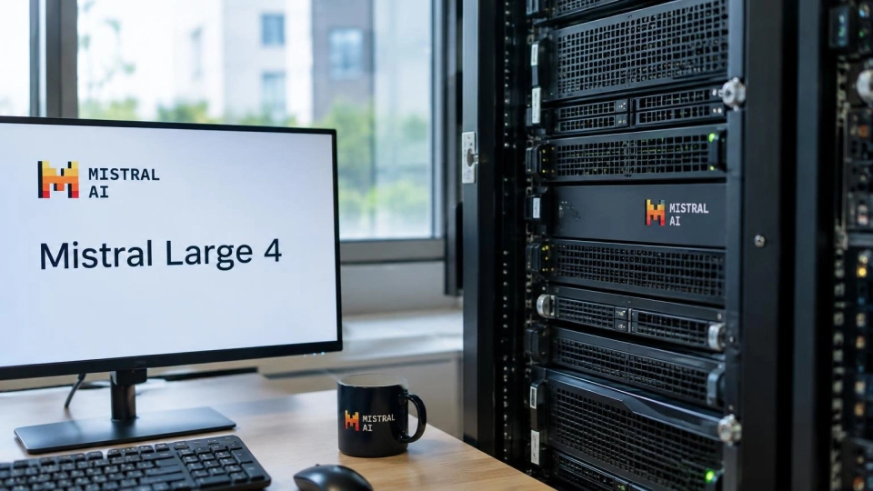 Mistral releases the weights of Large 4, its one-trillion-parameter model
