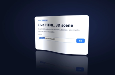 HTML-in-Canvas lands in Chrome 157: live HTML inside Canvas, WebGL and WebGPU