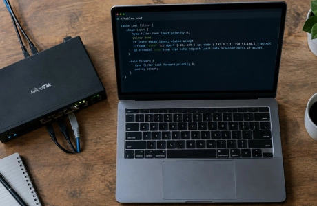 Filter Traffic to the Router with nftables and Limit ICMP