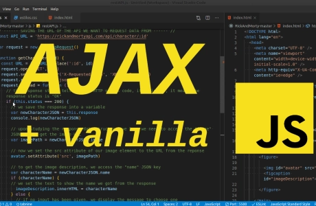 Making AJAX requests to a REST API using vanilla JavaScript and XHR