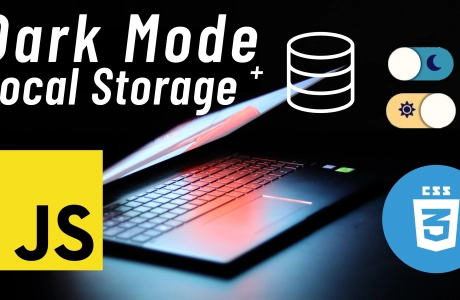 How to make the website's dark mode persistent with Local Storage, CSS and JS