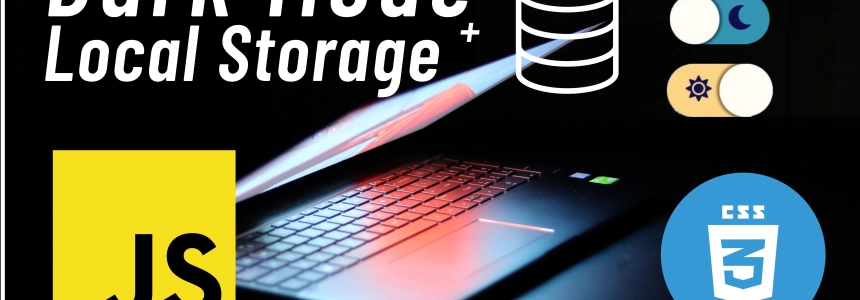 How to make the website's dark mode persistent with Local Storage, CSS and JS
