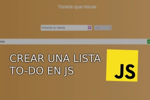 Como hacer una App Lista de Tareas con Javascript Vanilla