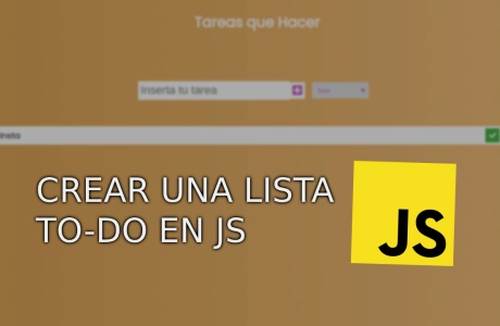 Como hacer una App Lista de Tareas con Javascript Vanilla