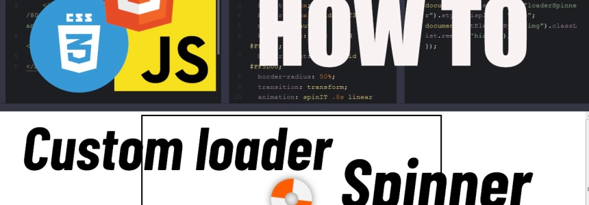 Creating simple CSS spinner-loader