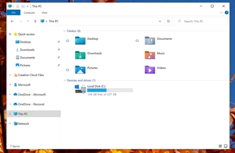 Windows 10 tendrá nuevos iconos del Explorador de Archivos como parte de una revisión visual