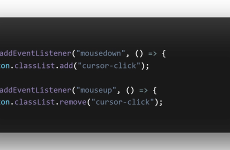 How to make your own custom cursor for your website