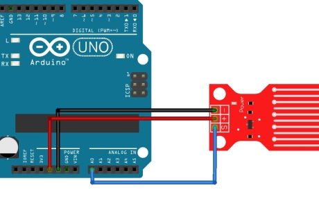 Control de nivel maximo de agua con Arduino Uno R3