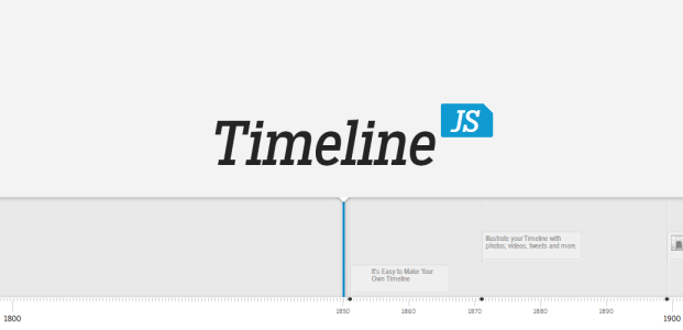 Create stunning timelines with Timeline.js
