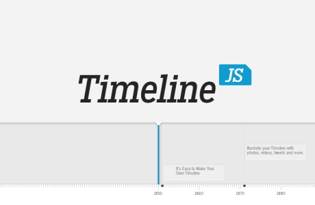 Create stunning timelines with Timeline.js
