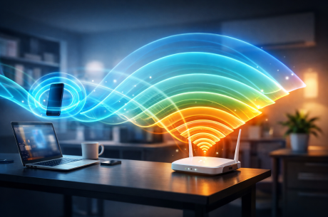 Come si vedrebbe il Wi-Fi se fosse visibile